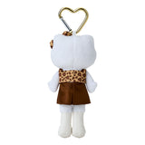 SANRIO Long-legged Hello Kitty Leopard  Ver. Sanrio Style Up Plush Keychain Mascot 1PC