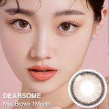 OLOLA 1 Month Someday #Milk Brown 1pc