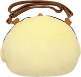 SANRIO Pom Pom Purin Face Plush Pochette Shoulder Bag 1pc
