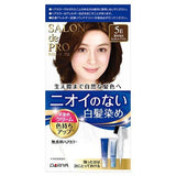 DARIYA Salon De Pro Hair Dye For Gray Hair #5E Deep Elegant Brown 40g