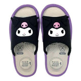 SANRIO Kuromi Black And Purple Slippers