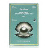 JM SOLUTION Marine Luminous Black Pearl Balancing Mask 10pcs