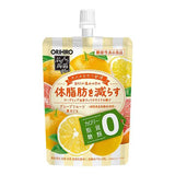 ORIHIRO Purun And Konjac Jelly Plus Grapefruit Flavor 1Box (8p*130g)
