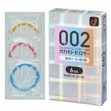 OKAMOTO Excellent 0.02 mm 3-Colors 6pcs