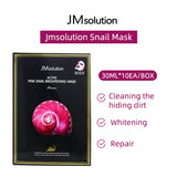 JM SOLUTION Active Pink Snail Brightening Mask 10pcs