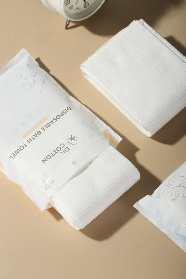 Disposable bath discount towels