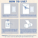 KINOMEGUMI ASIRIRA Tree Sap Detox Foot Patch #Red Pepper 30pcs 1box