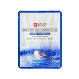 SNP Bird's Nest Aqua Ampoule Mask 1pc