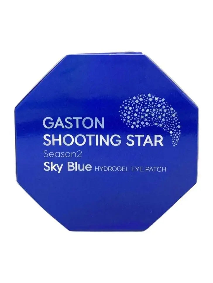 GASTON Shooting Star Sky Blue Hydrogel Eye Patch 60pcs