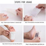 KINOMEGUMI ASIRIRA Tree Sap Detox Foot Patch #Red Pepper 30pcs 1box