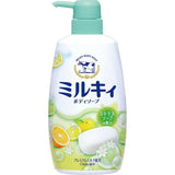 COW Milky Body Soap Yuzu Scented 550ml