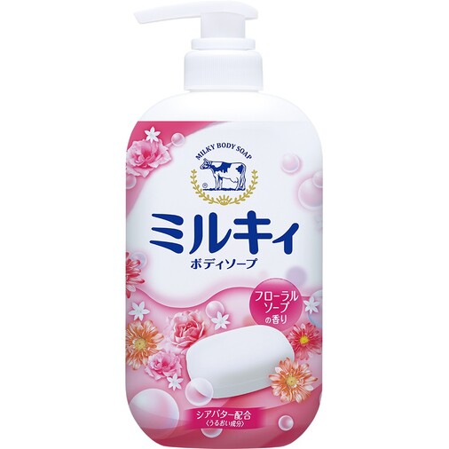 COW Milky Body Soap Floral Scented 550mL