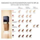 CLE DE PEAU Radiant Fluid Foundation Matte #Ocher 00 35ml