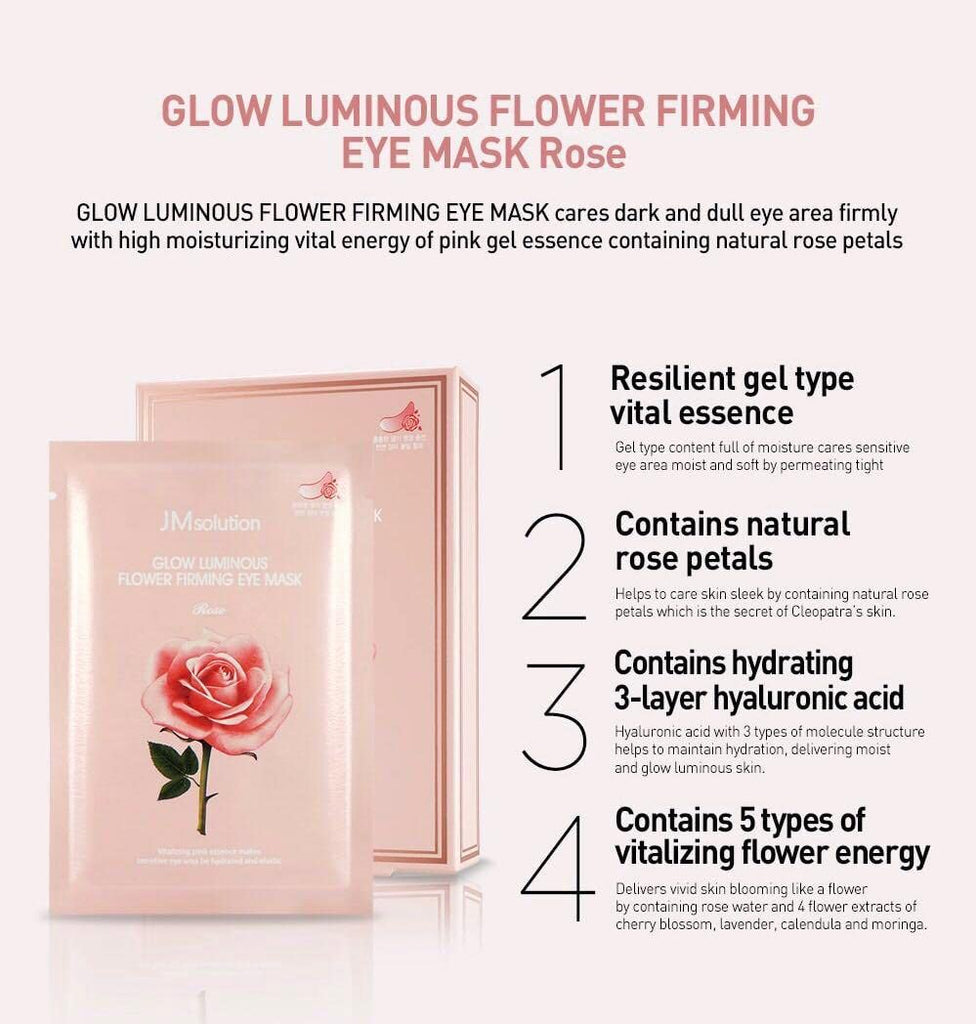 JM SOLUTION Glow Luminous Flower Firming Mask 1 sheet