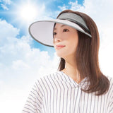 UV CUT Cool Foldable Uv Resistant Golf Hat Grey 1pc