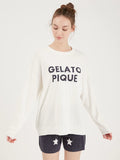 GELATO PIQUE Star Logo Jacquard Pullover & Shorts Set