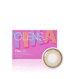 OLENS 1 Month Contact Lenses #Tika 3CON Brown