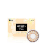 OLENS 1 Month Contact Lenses #Blossom 3Con Brown