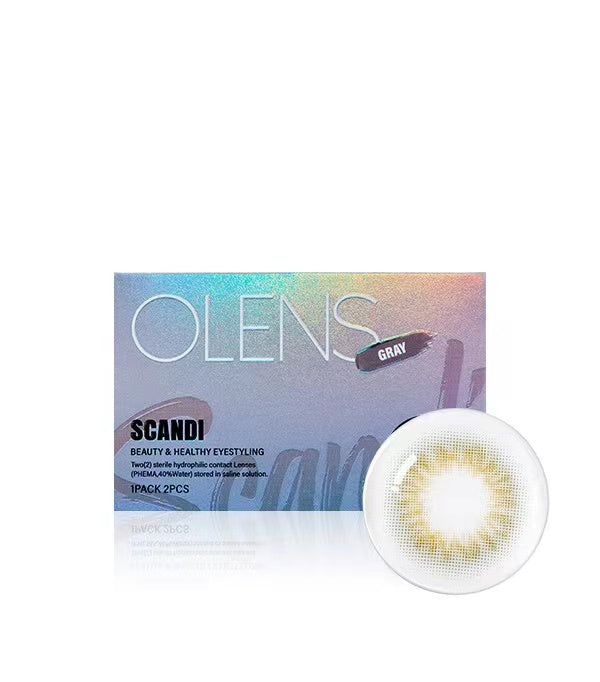 OLENS 1 Month Contact Lenses #Scandi Gray
