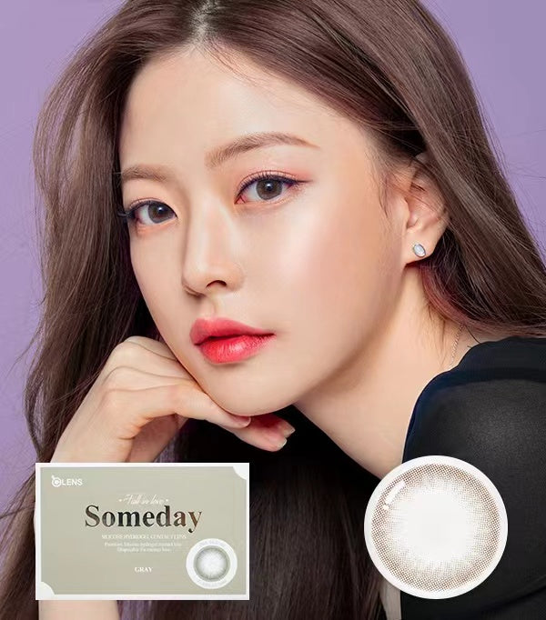 OLENS 1 Month Contact Lenses #Someday Gray