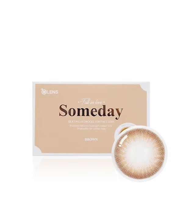 OLENS 1 Month Contact Lenses #Someday Brown